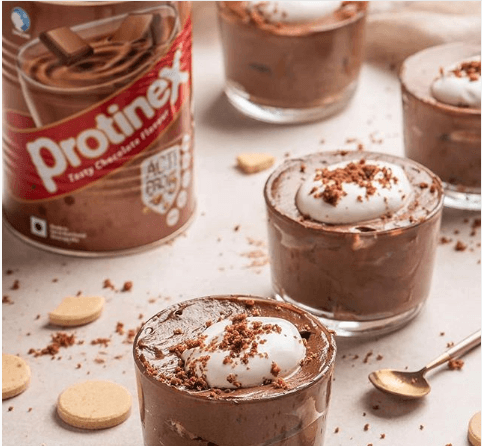 Chocolate Tiramisu with protinex