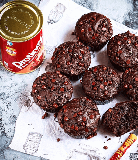 Protein-Rich Muffins with protinex