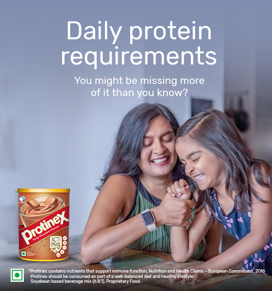 Daily Requirements Protinex is India's leading leading nutrional