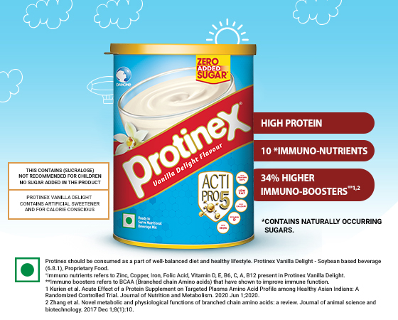 Protinex vanilla delight product banner